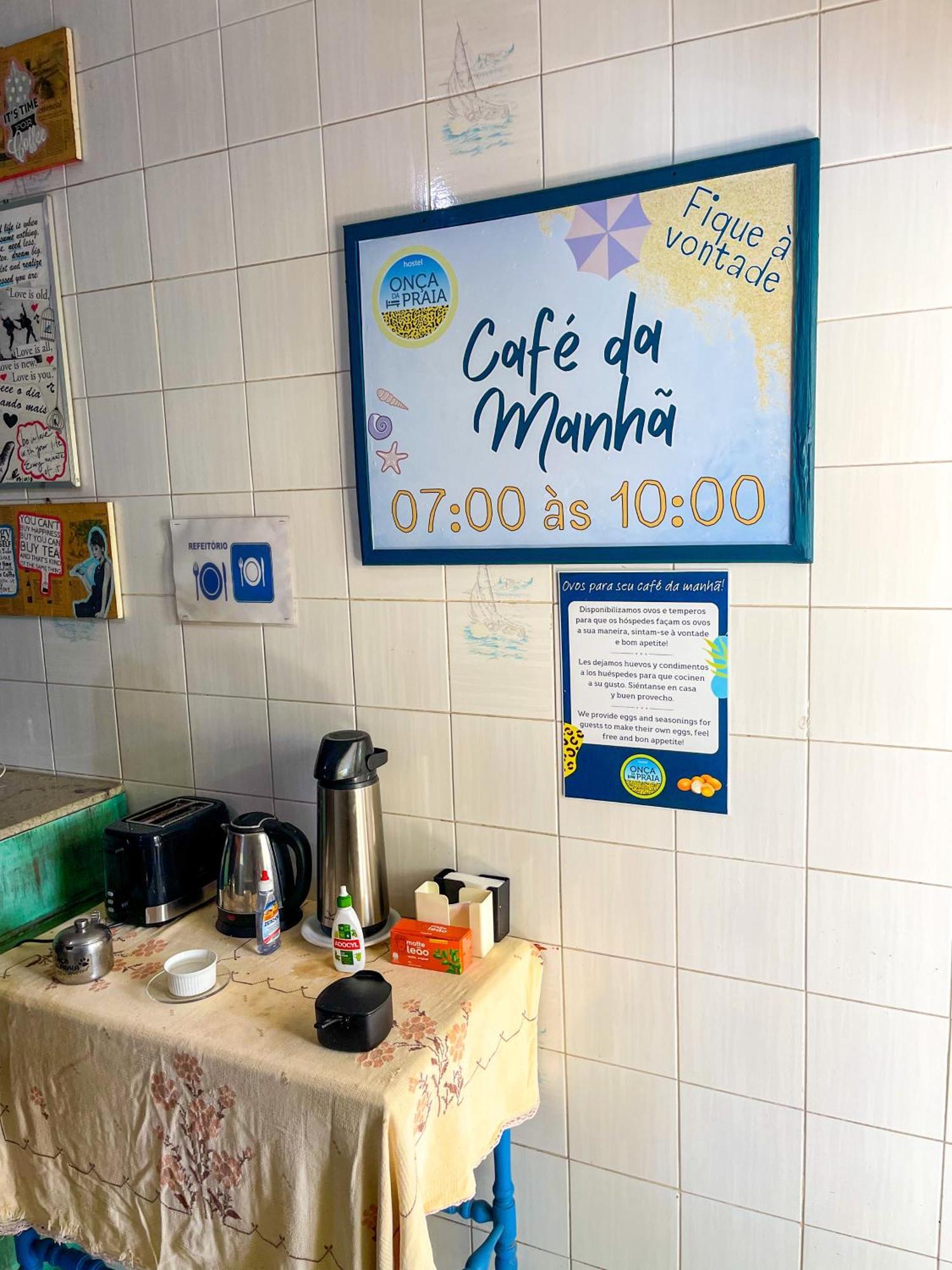 Onca Da Praia Hostel Vitória Kültér fotó