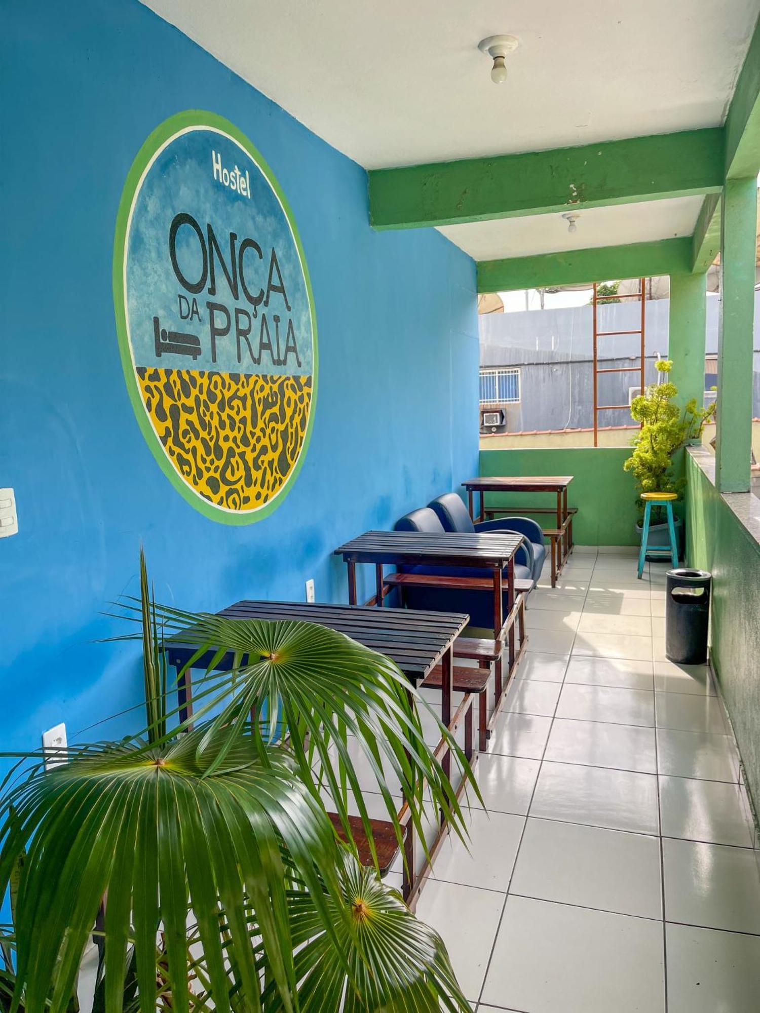 Onca Da Praia Hostel Vitória Kültér fotó